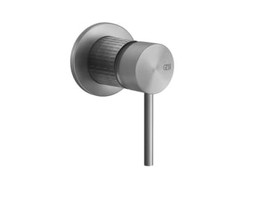 MECCANICA - Wall-mounted electronic stainless steel remote control tap by Gessi