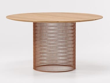 MESH - Teak garden table by Kettal