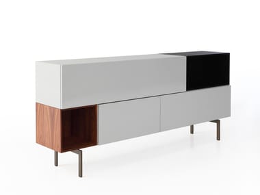 MODERN - Wooden sideboard by Porro