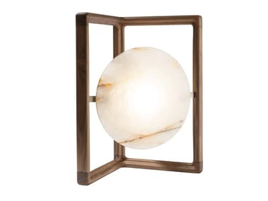 MOON EYE - Wooden table lamp by Visionnaire