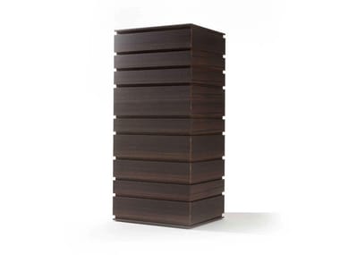 NINE - Oak chest of drawers by Lema