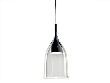 NOLA - LED blown glass pendant lamp by Italamp