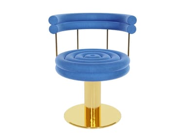 PATTERSON - Upholstered fabric restaurant chair by Essential Home