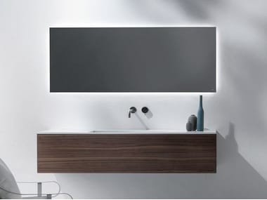 PURE - Wall-mounted vanity unit with drawers by Falper