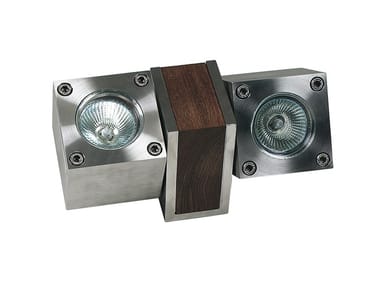 Q-BIC - Adjustable stainless steel Outdoor floodlight by Royal Botania