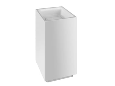 RETTANGOLO - Freestanding square Cristalplant® washbasin by Gessi