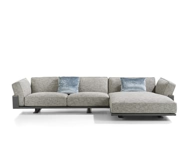 RITUAL - Sectional fabric sofa by Longhi