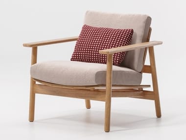 RIVA - Fabric garden armchair by Kettal