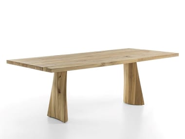SIMPLE SWING - Cedarwood garden table by Riva 1920