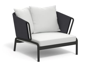 SPOOL 101 - Batyline¢ç garden armchair with armrests by RODA