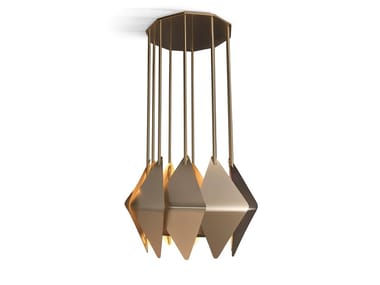 SPUTNIK OXY - LED steel pendant lamp by Visionnaire