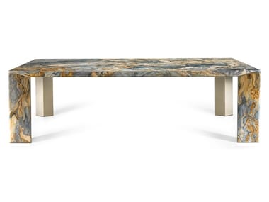 STONE - Marble dining table by Visionnaire