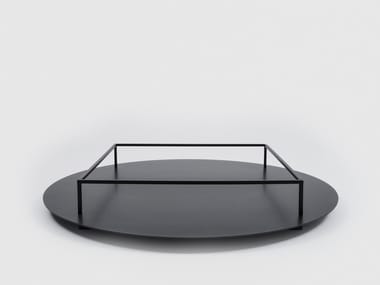 SURFACE + BORDER NO. 1 - Metal tray / fruit bowl by Danese Milano