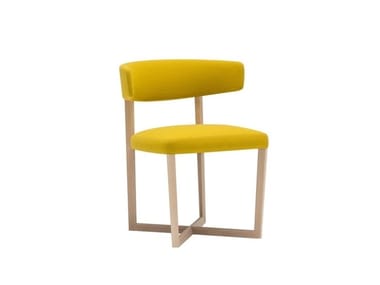 TAURO SO4205 - Upholstered open back beech chair by Andreu World