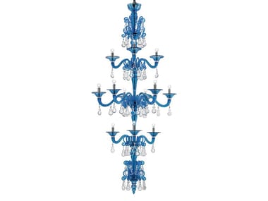 TORPEDO TAIF - Venetian crystal chandelier by Barovier&Toso