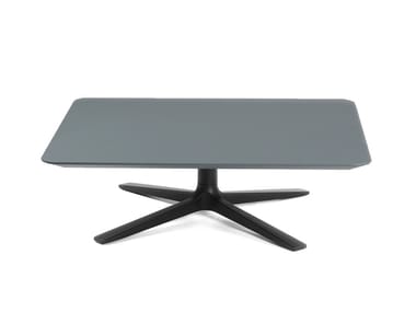TRIFIDAE - Square garden side table with 4-star base by Prostoria