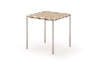 RATIO - Marble coffee table by Turri