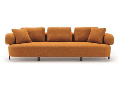 ROMA - 3 seater fabric sofa by Turri