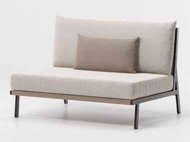 VIEQUES - Upholstered modular garden sofa by Kettal