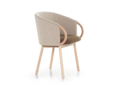 ZANT 03 - Ash chair with armrests by Very Wood