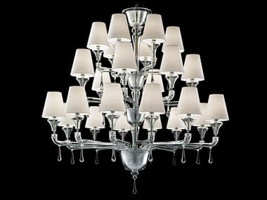 NEVADA - Venetian crystal chandelier by Barovier&Toso