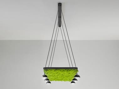 CUPOLINA - LED acoustic metal pendant lamp by Estiluz