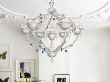 ADONIS - Venetian crystal chandelier by Barovier&Toso