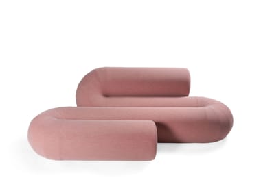 SERPENTINE - Fabric sofa by Dante - Goods And Bads