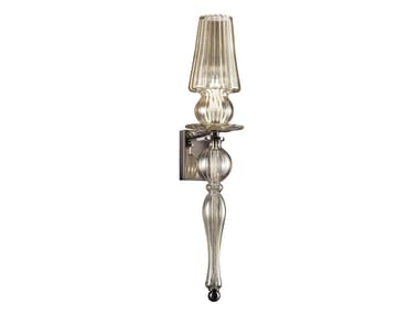 ALBATROS - LED glass wall lamp by Italamp