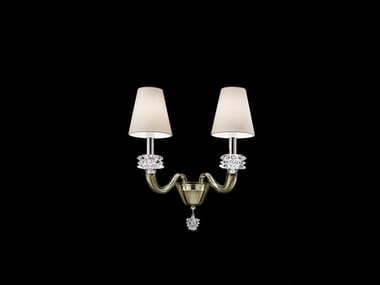 AMSTERDAM - Venetian crystal wall lamp by Barovier&Toso