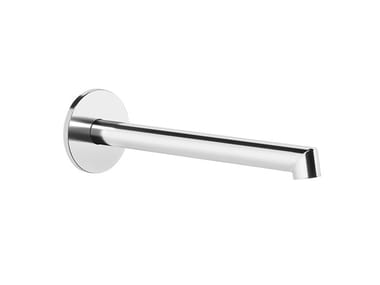 ANELLO - Wall-mounted chromed brass sink spout by Gessi
