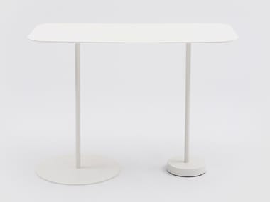 BINCAN - Painted metal secretary desk by Danese Milano