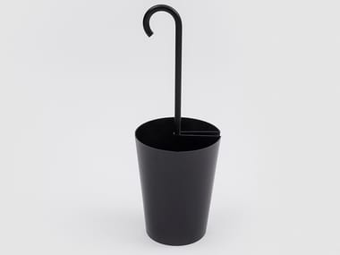 BINCAN - Floorstanding ABS and metal umbrella stand by Danese Milano