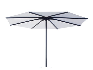 BLOOM - Round fabric Garden umbrella by Royal Botania