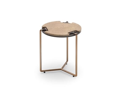 BLUES - Round side table by Turri