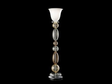 PERSEUS - Venetian crystal floor lamp by Barovier&Toso
