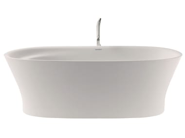 CAPE COD - Freestanding oval DuraSolid bathtub by Duravit