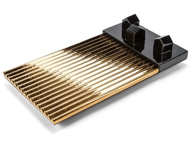 CASALE - Rectangular ceramic tray by Visionnaire