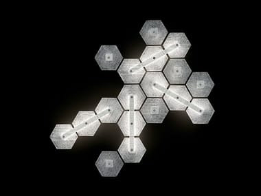 MARRAKECH - Venetian crystal ceiling lamp by Barovier&Toso