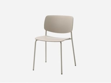 ARYN - Stackable polypropylene chair by Inclass