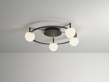 CIRC - LED glass ceiling lamp by Estiluz