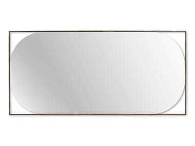 WILLOW - Rectangular framed wall-mounted mirror by Cantori