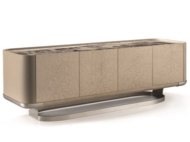 CONCORD - Double-sided sideboard with doors by Longhi