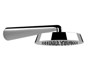 CONO - Wall-mounted chromed brass overhead shower with arm by Gessi