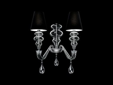 RAN ROUND - Venetian crystal wall lamp by Barovier&Toso