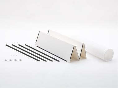 DANESE FRAME - Aluminium and polycarbonate frame by Danese Milano