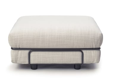 GB LOUNGE - Square modular fabric pouf by Karakter