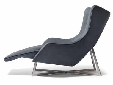 EGOISTE - Nabuk Chaise longue by Visionnaire