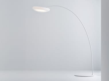 MR MAGOO - LED floor lamp in polyethylene and metal by Stilnovo