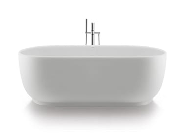 LUV - Freestanding oval bathtub by Duravit